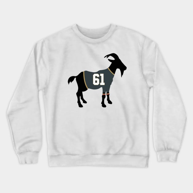 Mark Stone GOAT Crewneck Sweatshirt by cwijeta